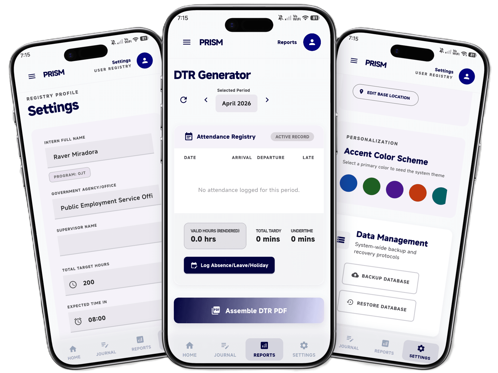 PRISM on multiple devices